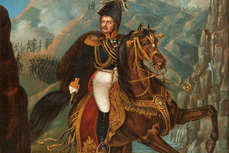 Конный портрет генерала-фельдмаршала Ивана Федоровича Паскевича, князя Варшавского, графа Эриванского